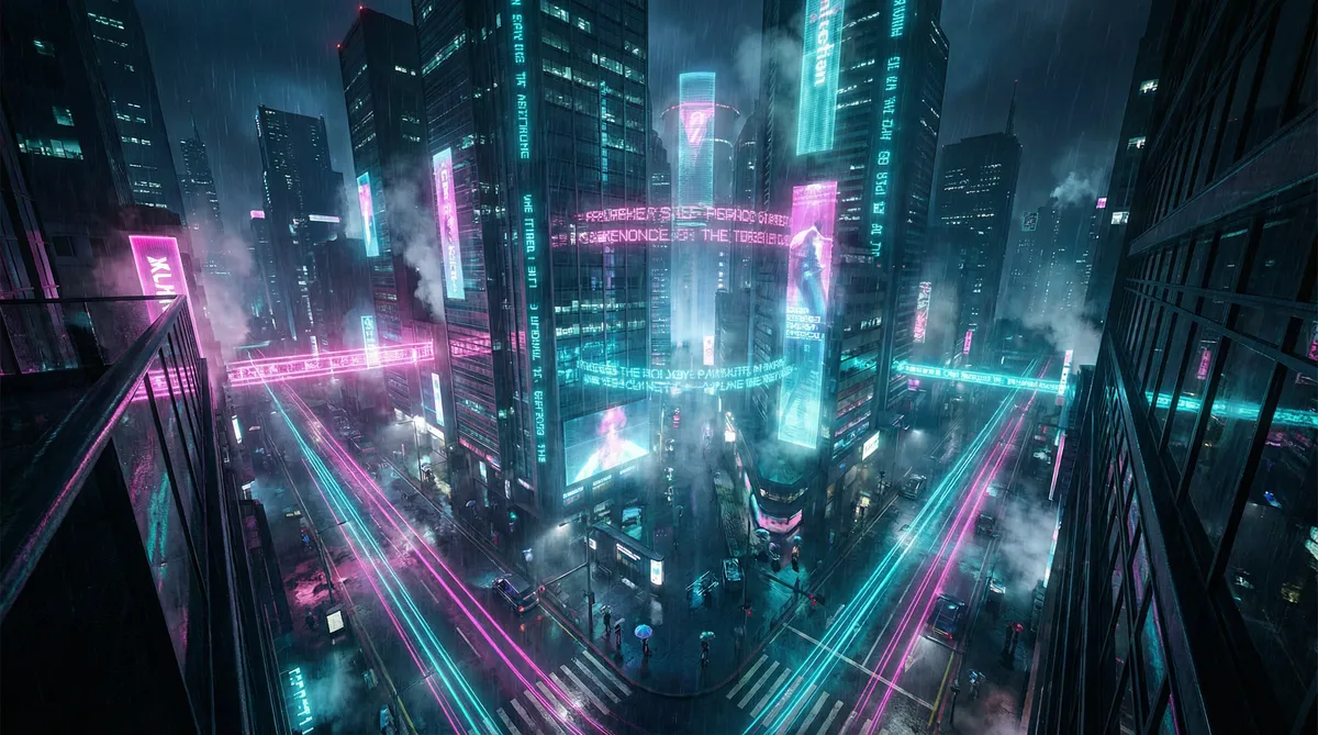 年轻的母亲韩剧免费观看全集在线观看天才 竖屏短剧平台首页背景 - 赛博朋克都市夜景